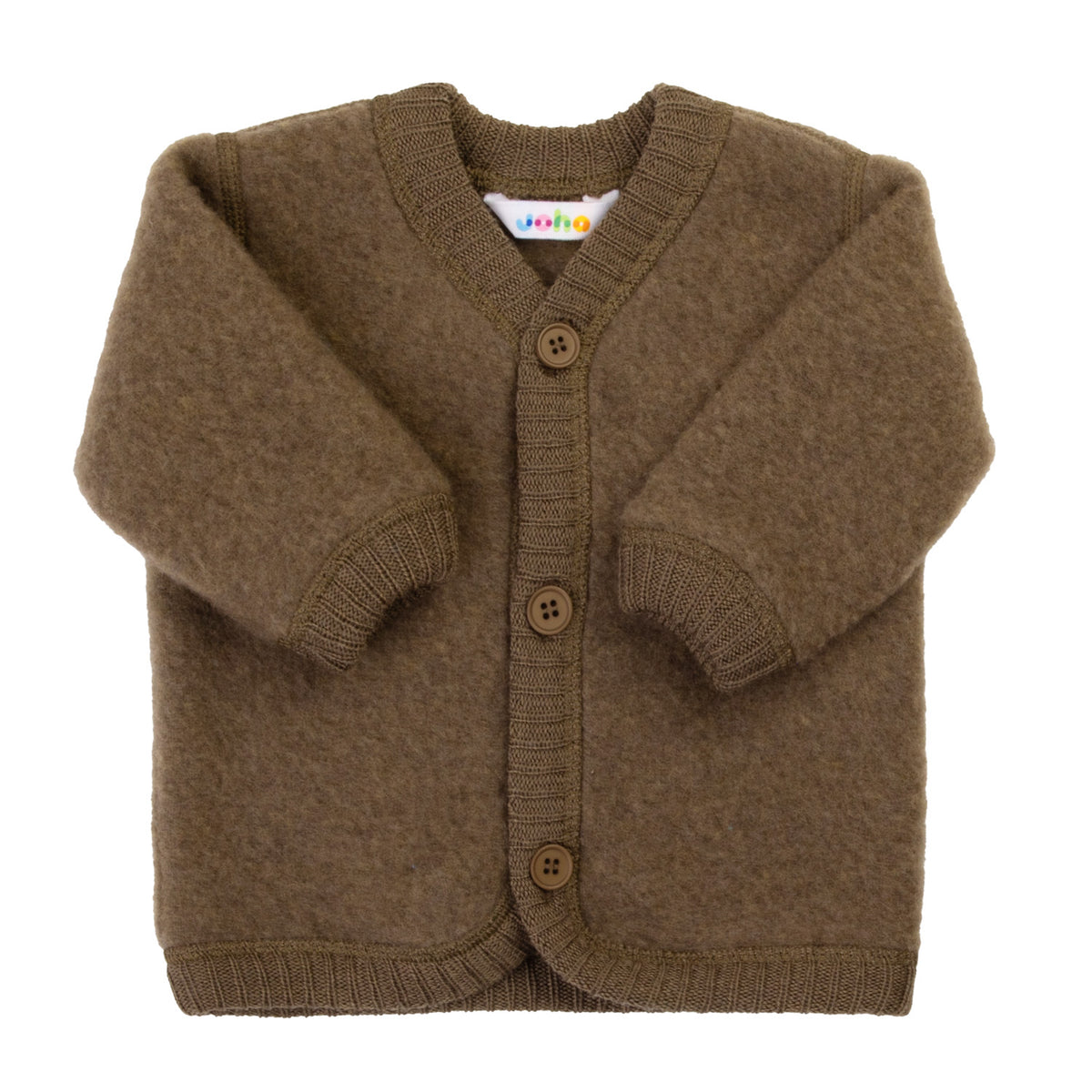 Joha wolfleece vestje - Brown