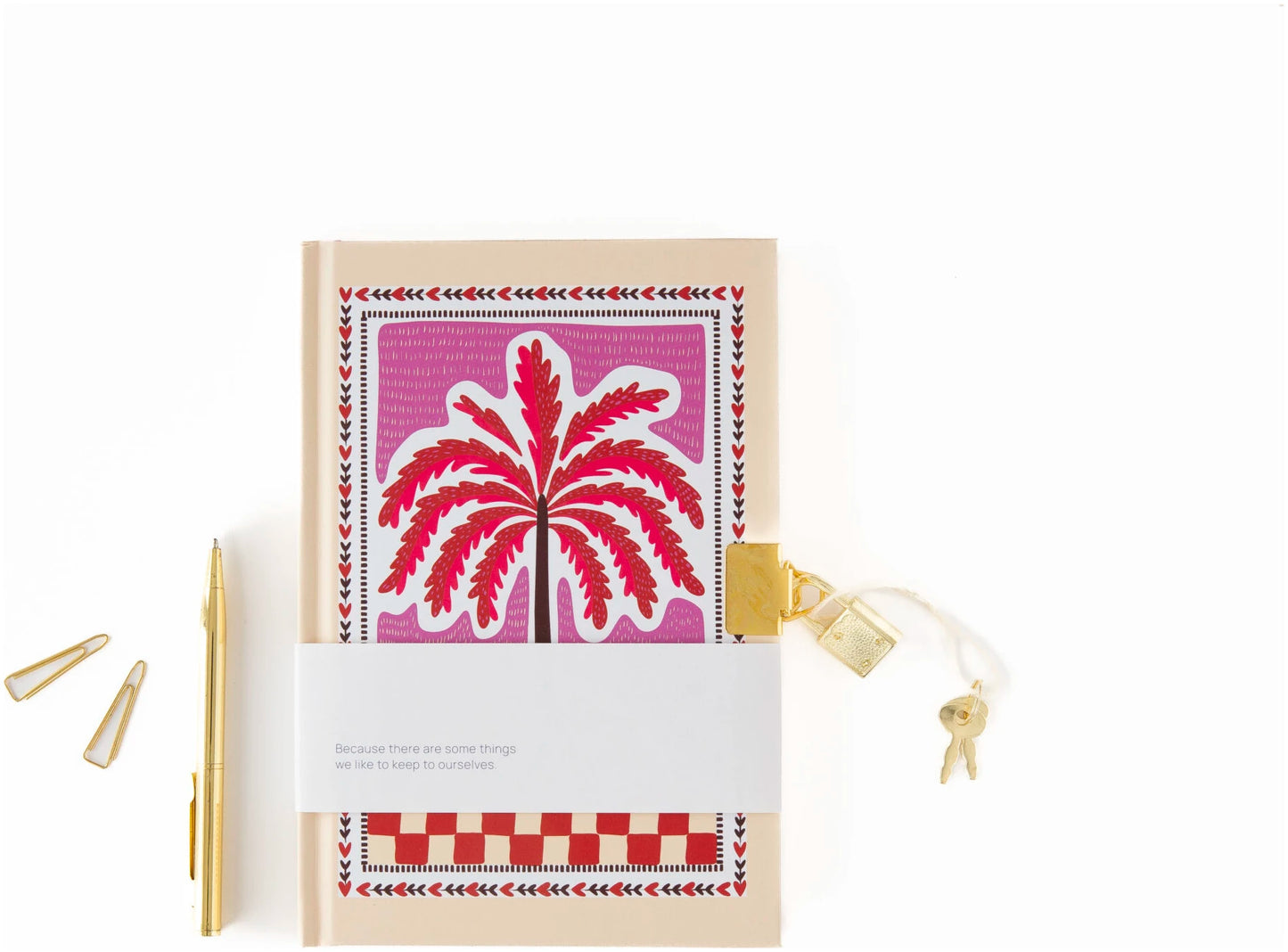 A-Journal Fabrique Personal Journal - Palmtree