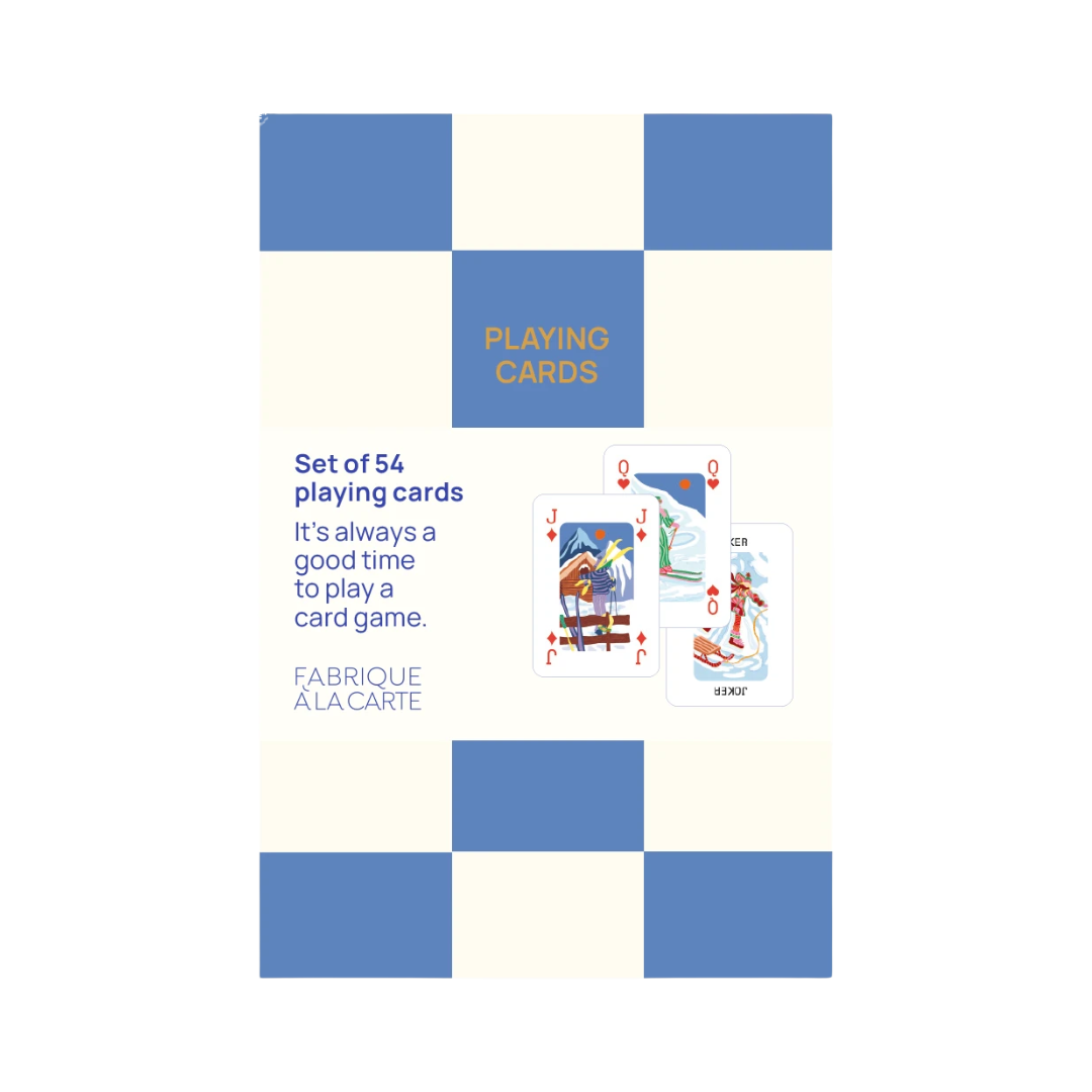 A-Journal Fabrique Playing Cards - Winter