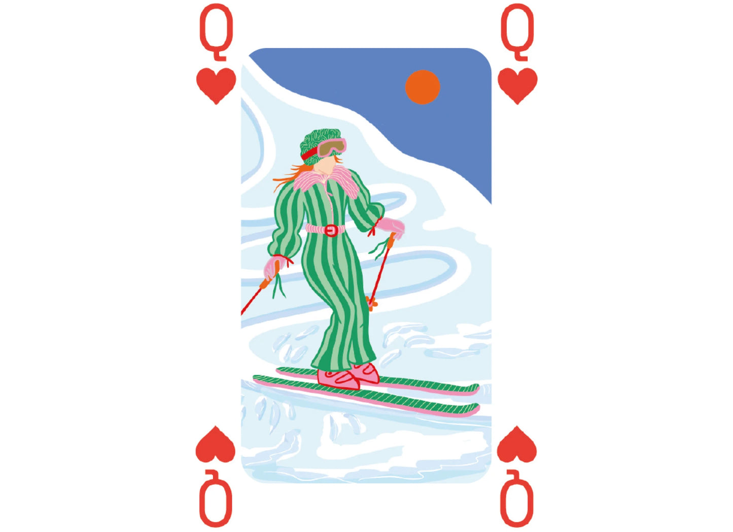 A-Journal Fabrique Playing Cards - Winter