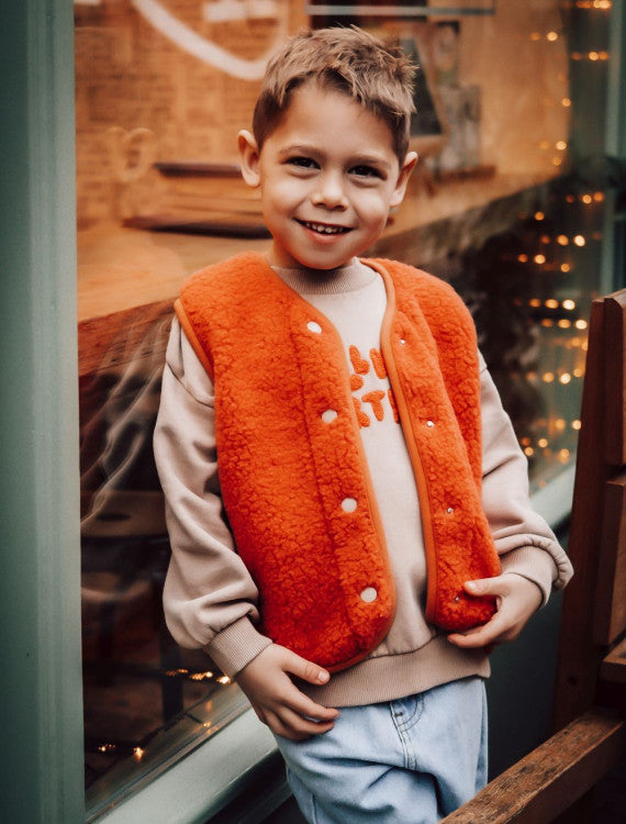 Alwero body warmer Tyb light Junior - Coral