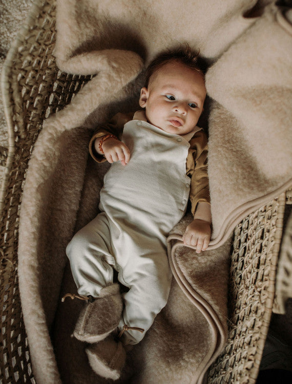 Alwero Babyhausschuhe Emo - Beige