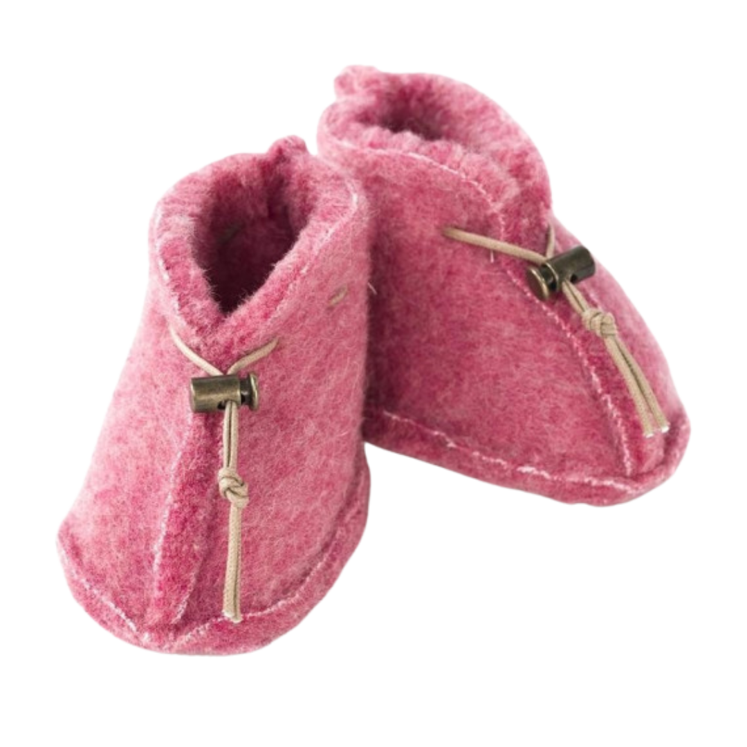 Alwero Babyhausschuhe Emo - Rosa