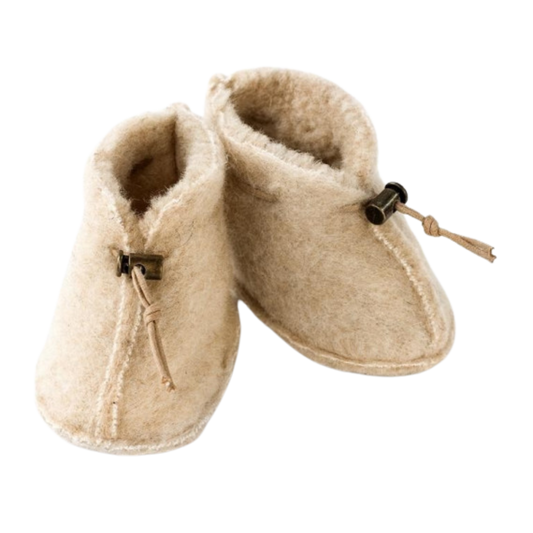 Alwero Babyhausschuhe Emo - Beige