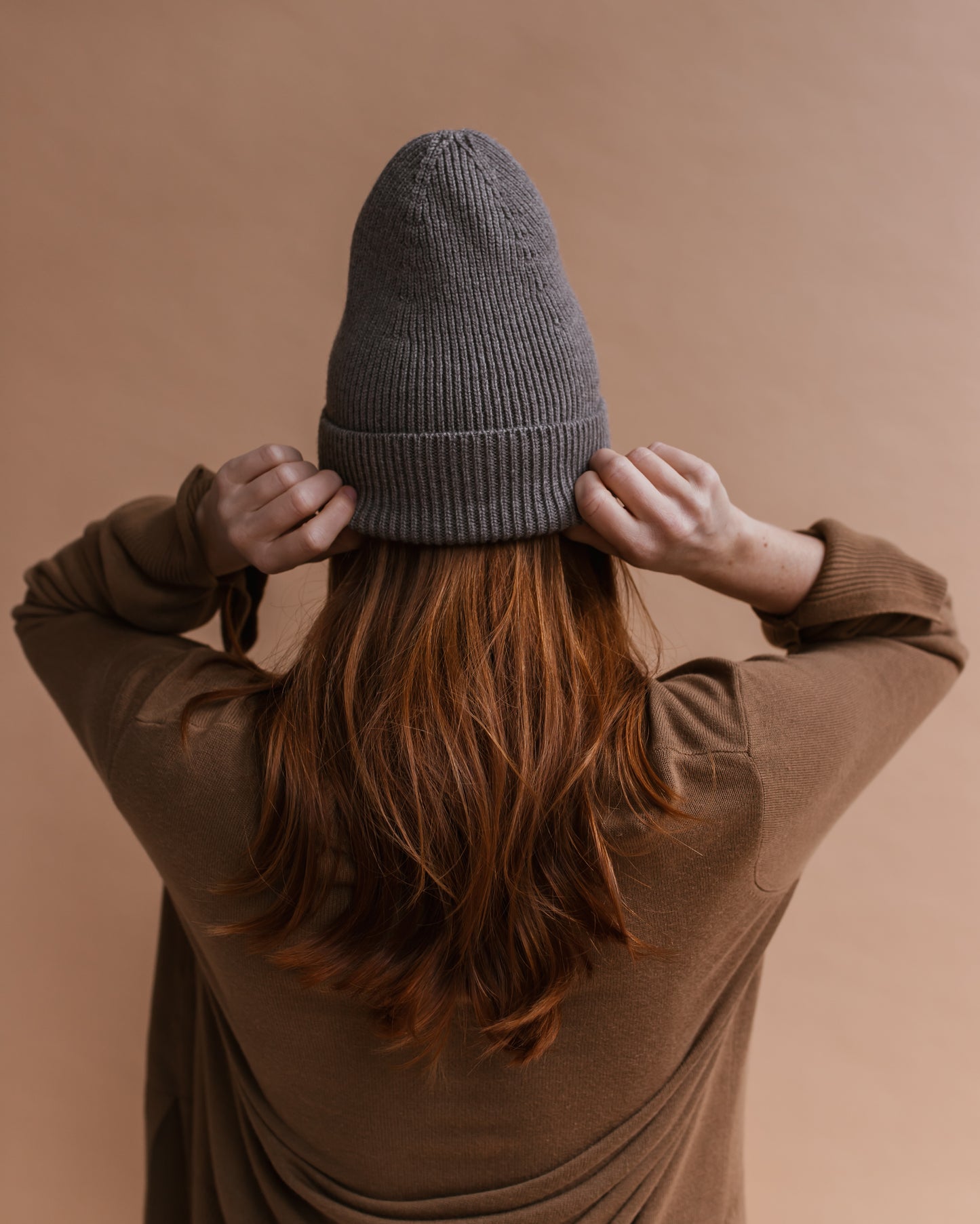 Hvid Mütze Fonzie Erwachsene - Otter