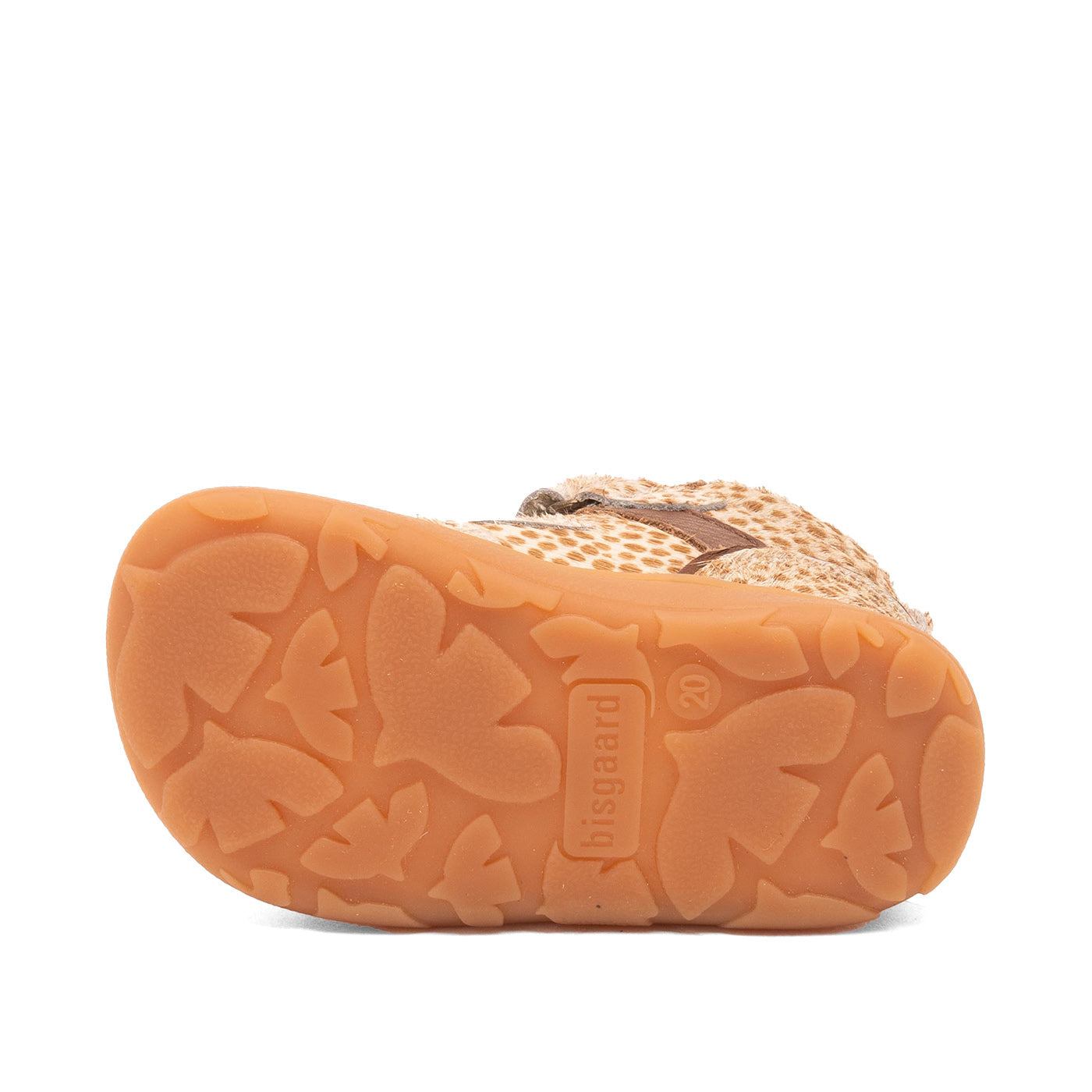 Bisgaard Becky TEX Barfußschuhe – Brown Dots | Wasserdichtes Leder & Wollfutter