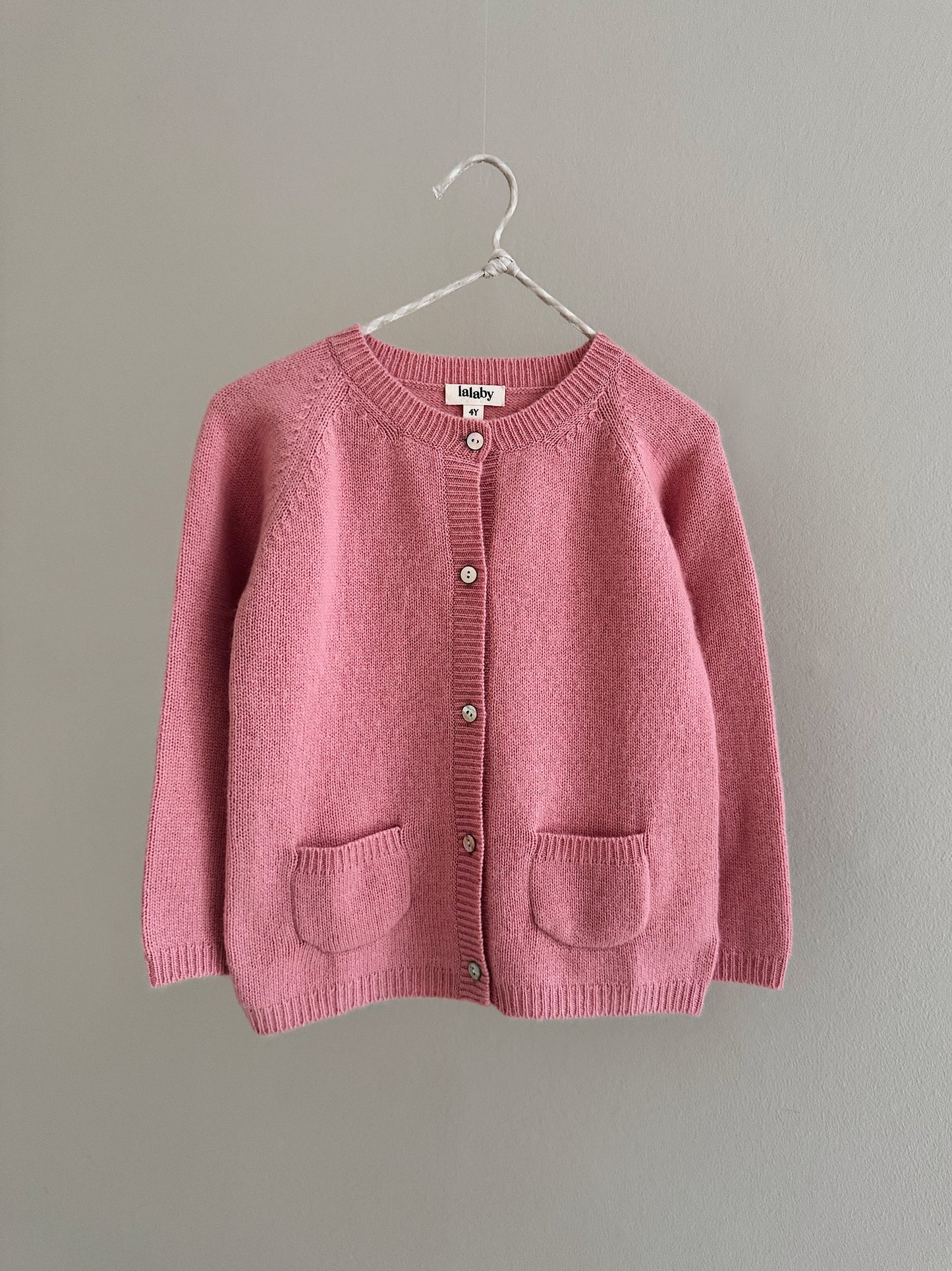 Lalaby kasjmier baby cardigan Bobbie – Sorbet