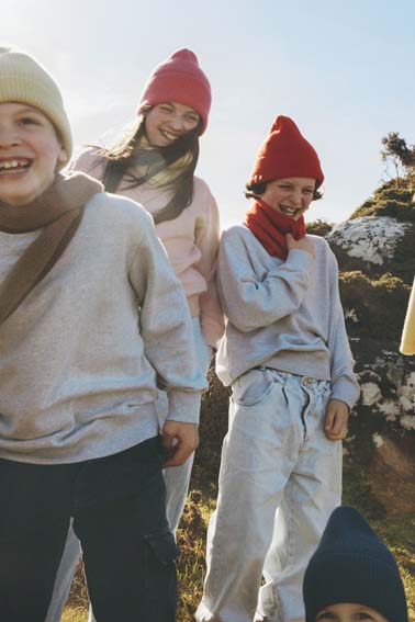 Hvid Mütze Fonzie Kinder - Lollipop