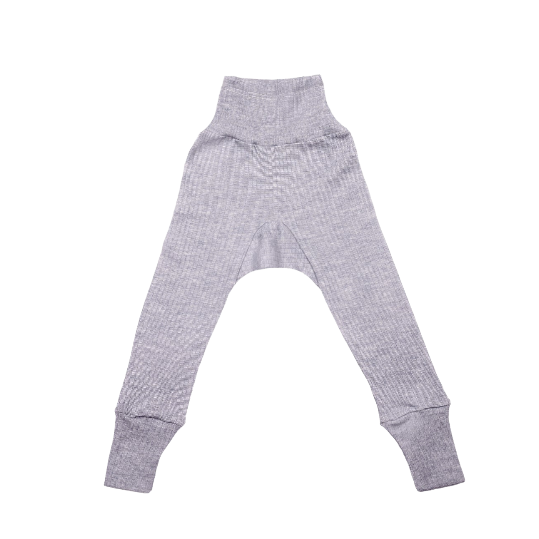 Cosilana wol/zijde/katoen baby broekje - Navy