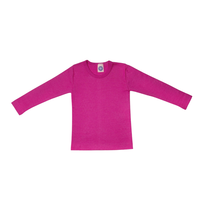 Cosilana Wolle/Seide Longsleeve - Pep Pink