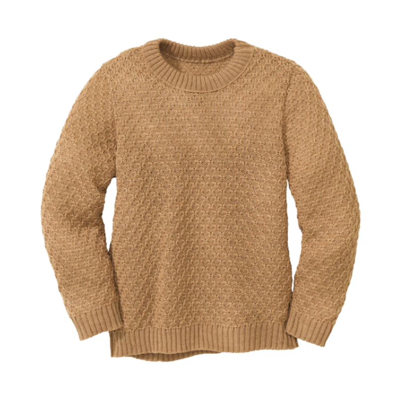 Disana Aran Pullover AW25/26 – Karamell