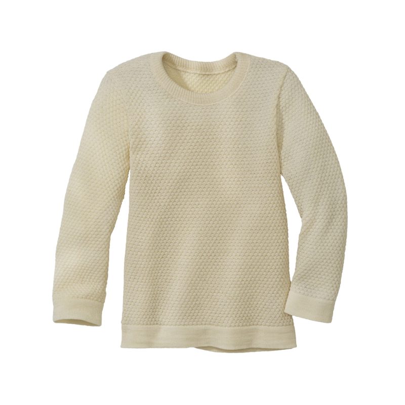 Disana Wabenpullover - Natur