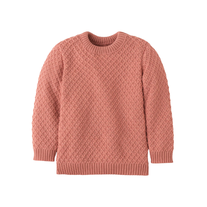 Disana Aran Pullover AW25/26 – Zartrosa