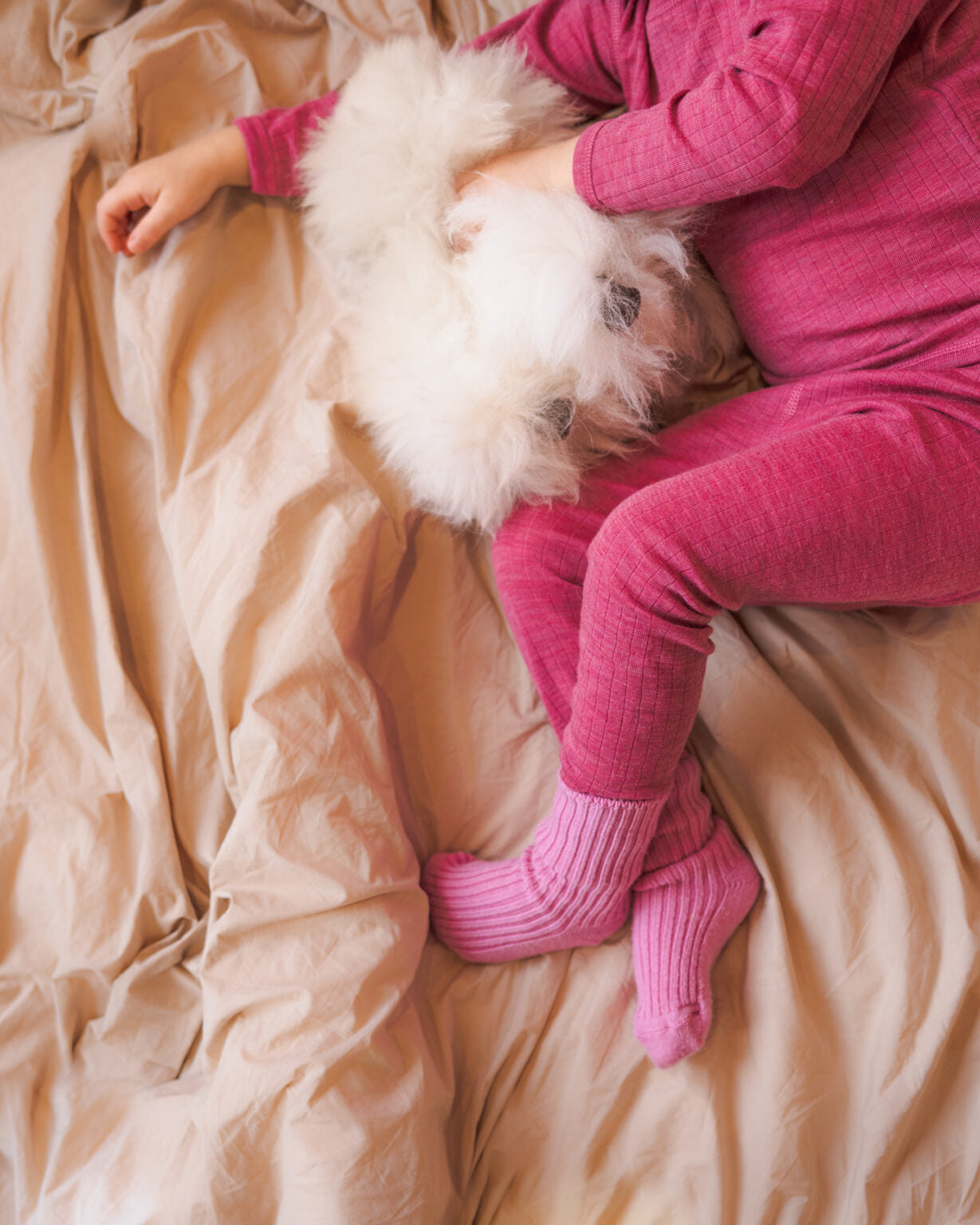 Joha wollen sokken - Pink