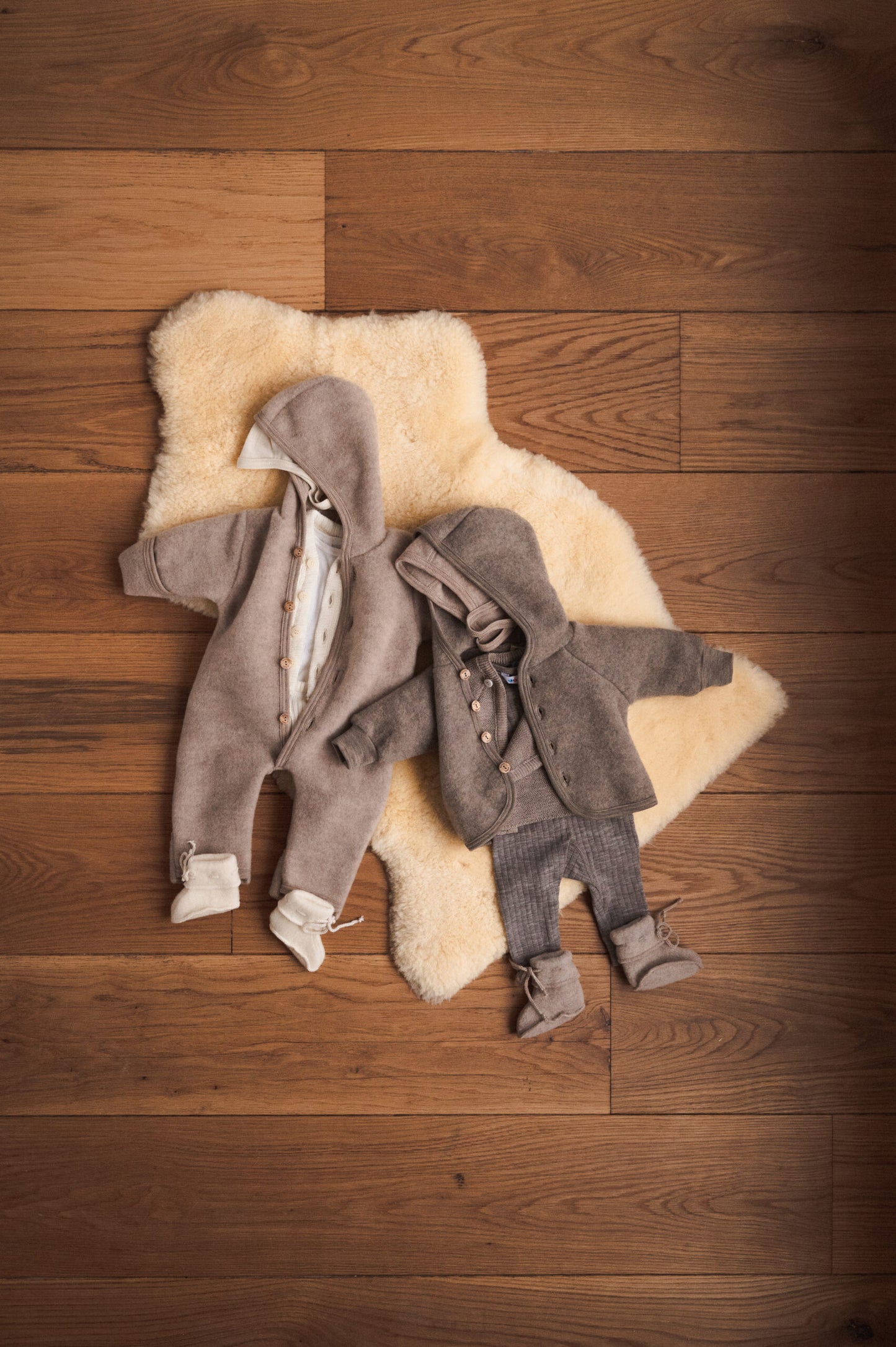 Reiff Woll-Wickeljacke - Savanne