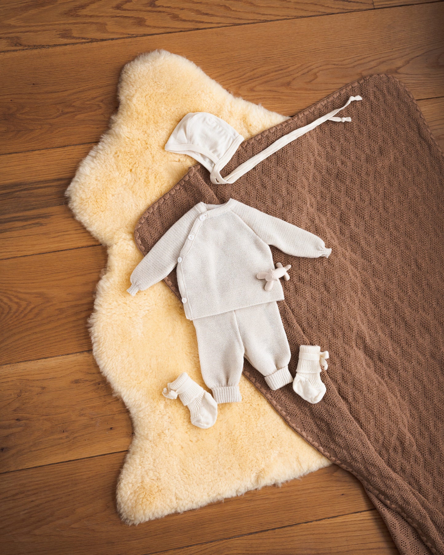 Reiff Merinowolle Babyhose - Natur