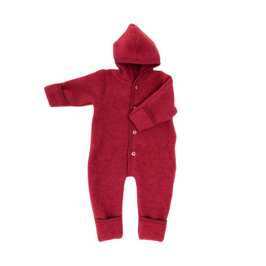 Engel Natur Wollfleece-Overall - Jasper Melange