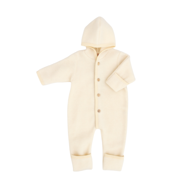 Engel Natur Merinowollfleece-Overall - Natur