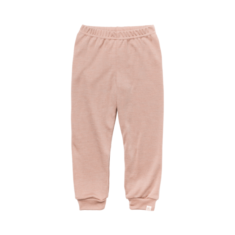 Engel Natur Jogginghose Wolle/Seide für Kinder - Dusty Rose