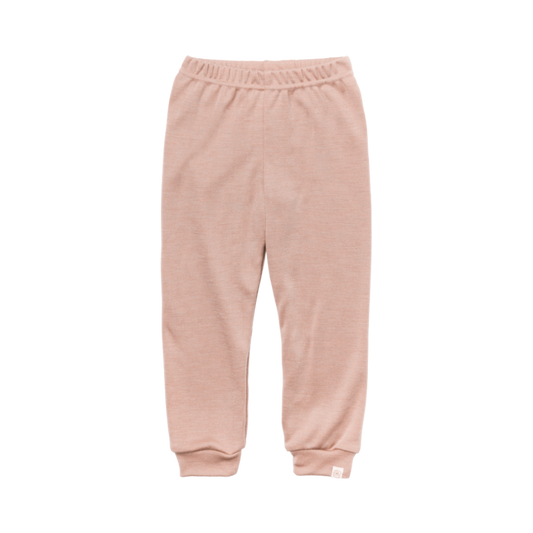Engel Natur Jogginghose Wolle/Seide für Kinder - Dusty Rose