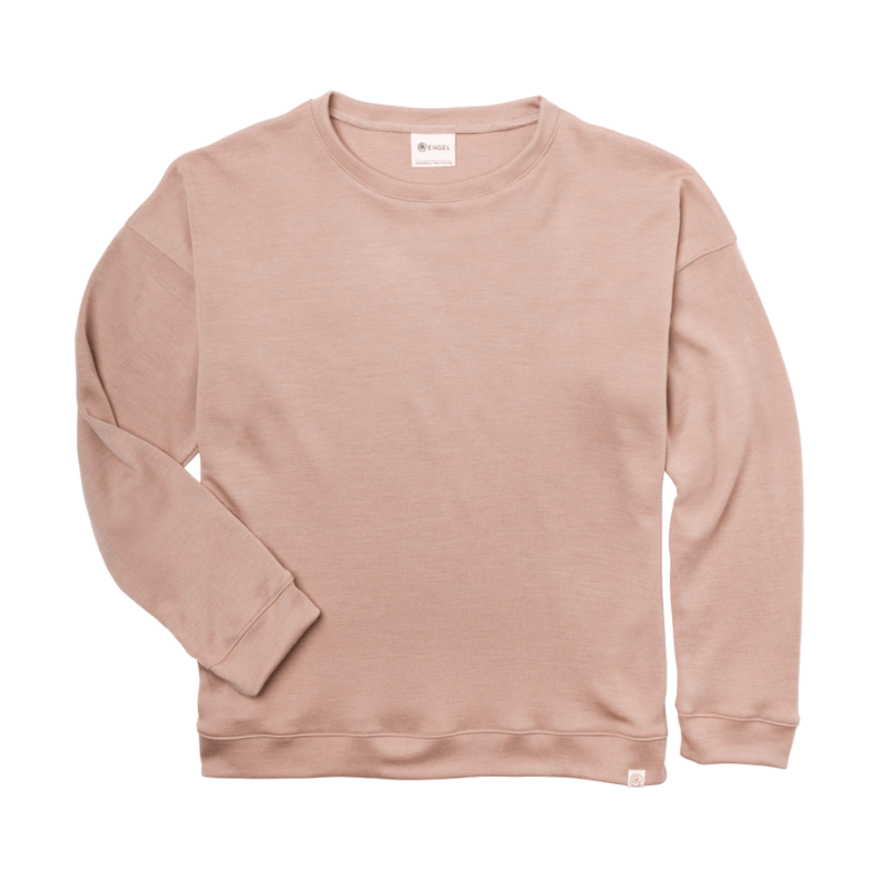 Engel Natur Woll-/Seidenpullover für Erwachsene - Dusty Rose