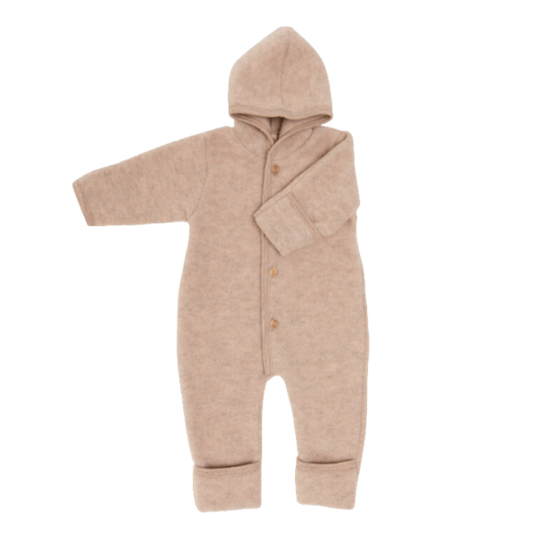 Engel Natur Merinowollfleece-Overall - Sand