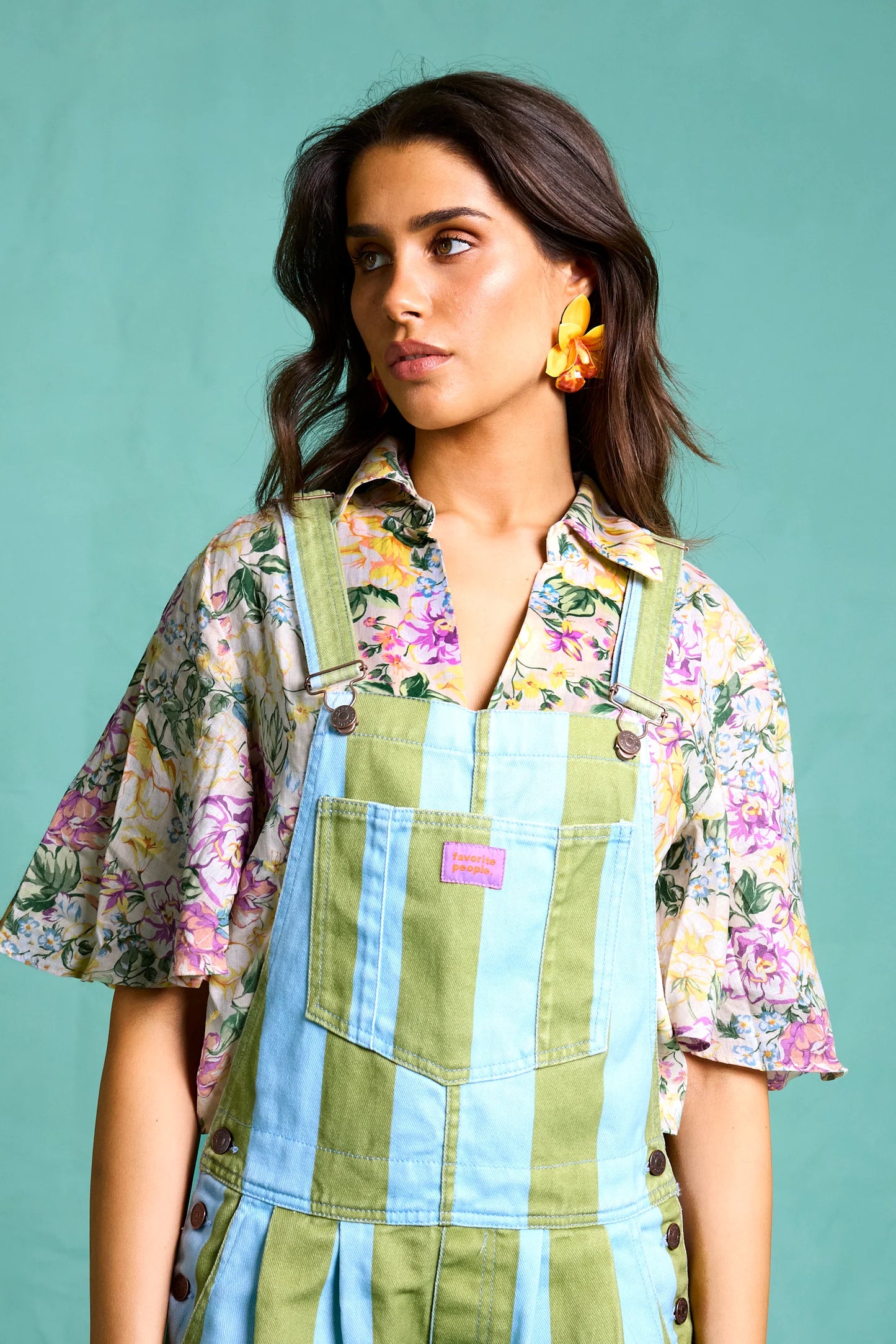 Favorite People women's shorts overalls - Ravioli