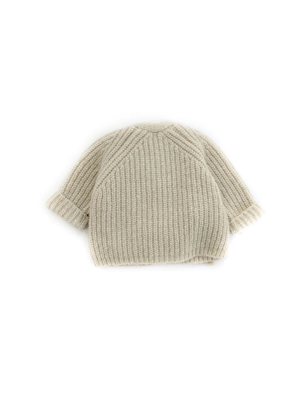 HALFEN Alpaka-Baby-Wickeljacke – Beige