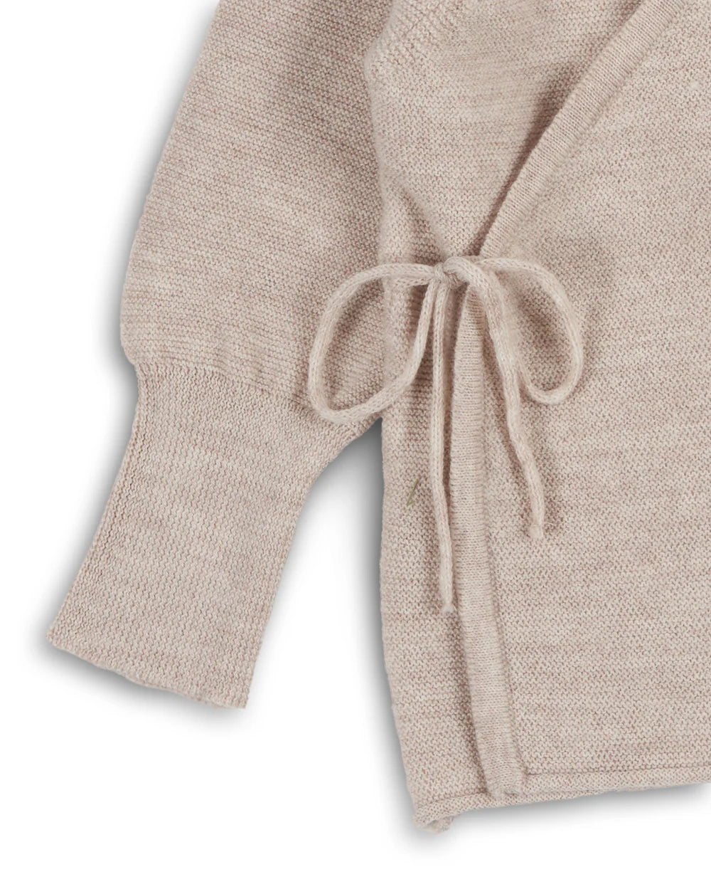 HALFEN Woll-Wickelcardigan - Natur