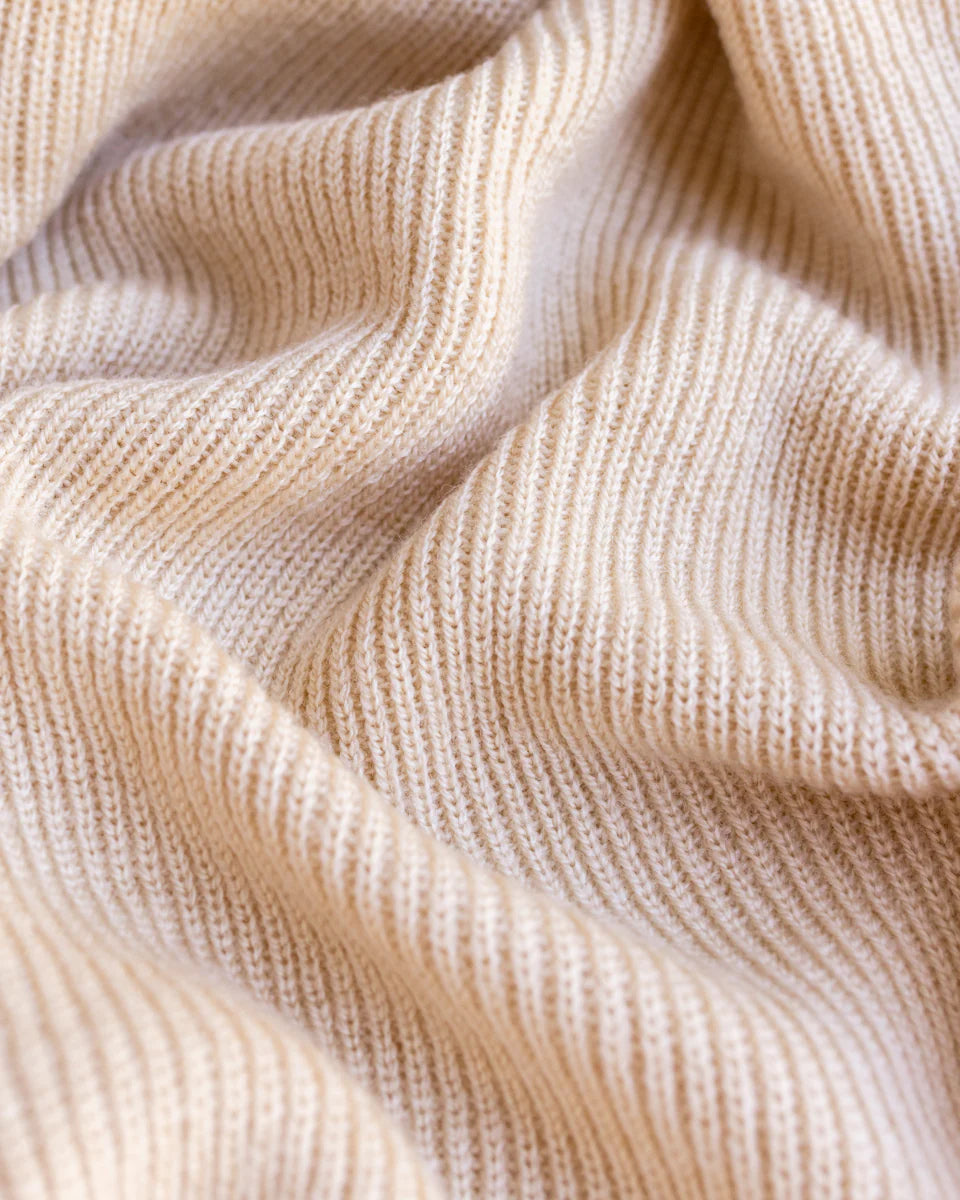 Hvid blanket Felix - Oat