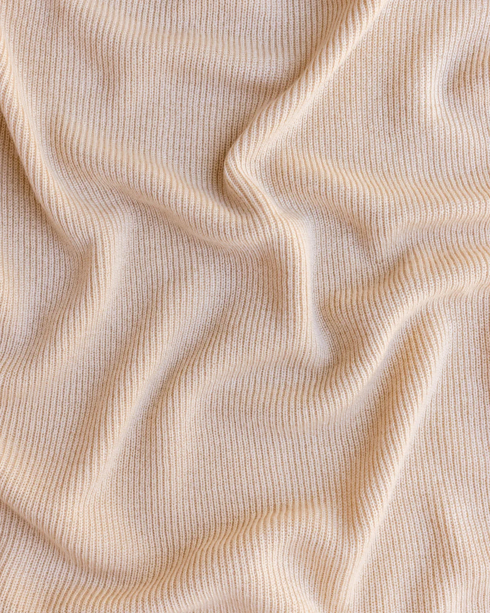 Hvid blanket Felix - Oat