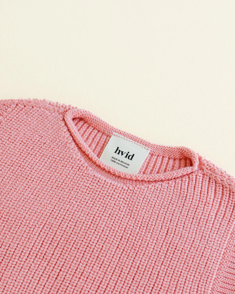 Hvid Weste Harvey Baby - Bubblegum