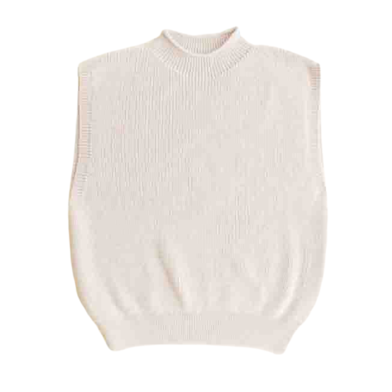Hvid Weste Helle - Creme