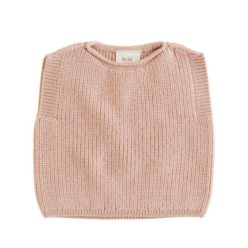 Hvid-Strickjacke Harvey Baby – Aprikose