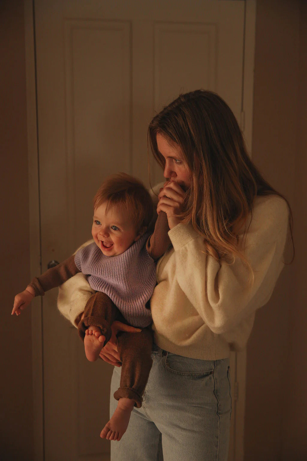Helle Weste Harvey Baby - Lila