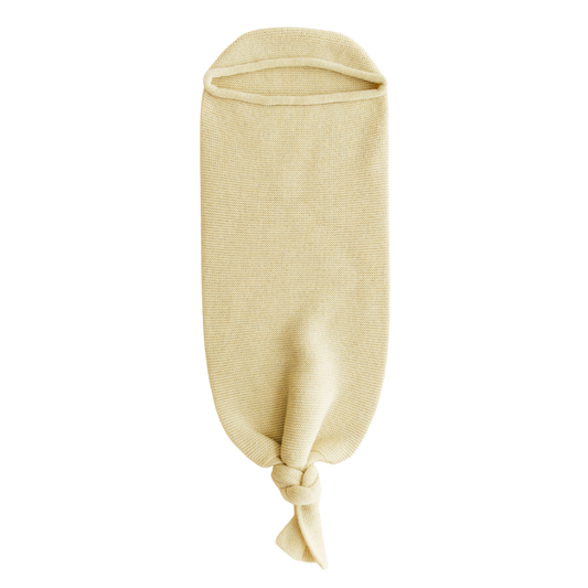 Hvid Cocoon - Aprikose