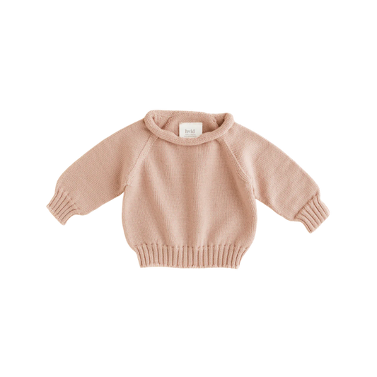 Hvid-Pullover Georgette - Creme