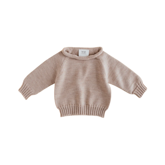 Hvid-Pullover Georgette - Creme