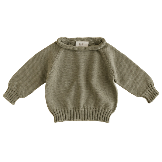 Hvid-Pullover Georgette – Artischocke