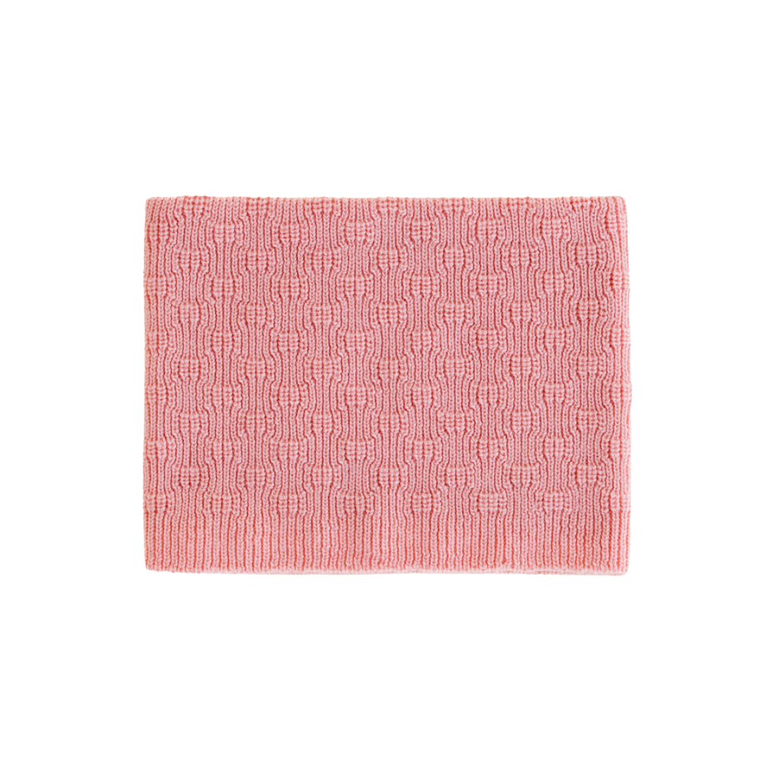 Hvid-Schlauchschal Gigi – Bubblegum