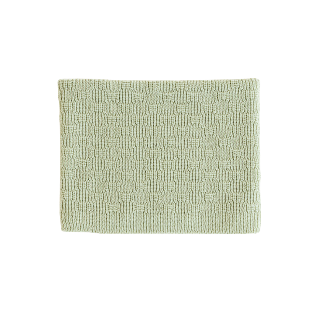 Hvid Schlauchschal Gigi - Mint