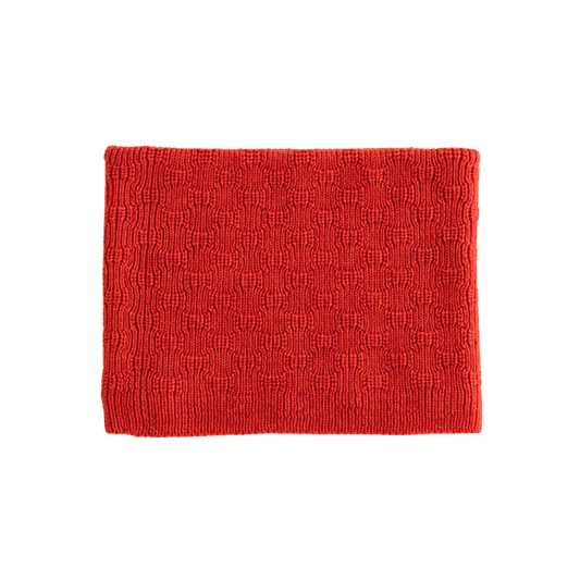 Hvid Schlauchschal Gigi - Rot