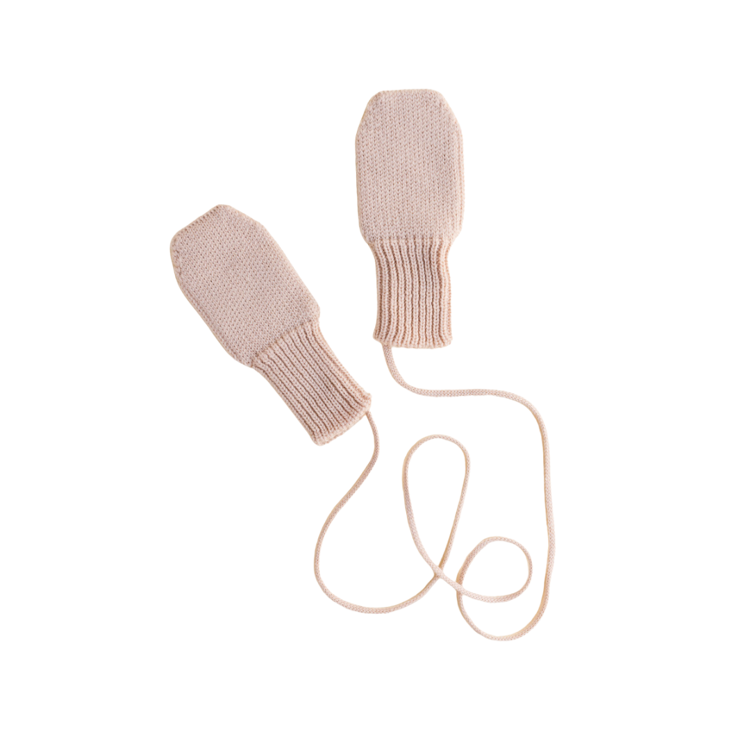 Hvid Handschuhe Fiza - Aprikose