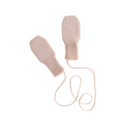 Hvid Handschuhe Fiza - Aprikose