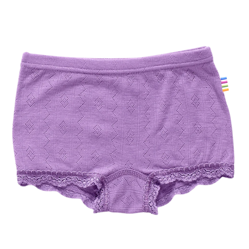 Joha wool/silk hipster girls – Purple