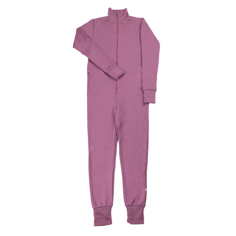 Joha woolen jumpsuit women - Grape nectar