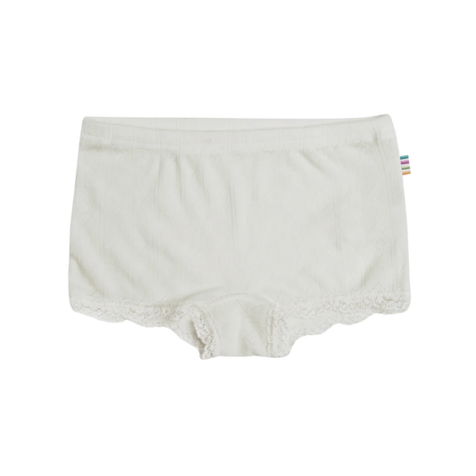 Joha Wolle/Seide Hipster Mädchen – Off White