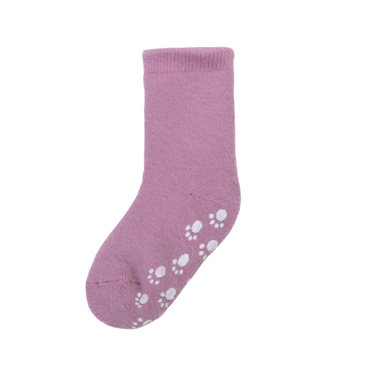 Joha Wollsocken mit Antirutsch - Rosa