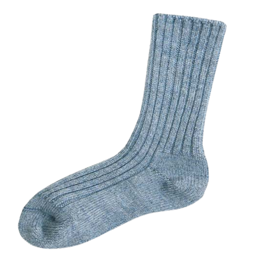 Joha Wollsocken - Blau meliert