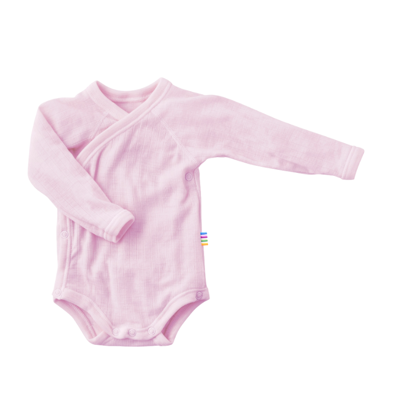 Joha Woll-Wickel-Strampler - Prime Rose